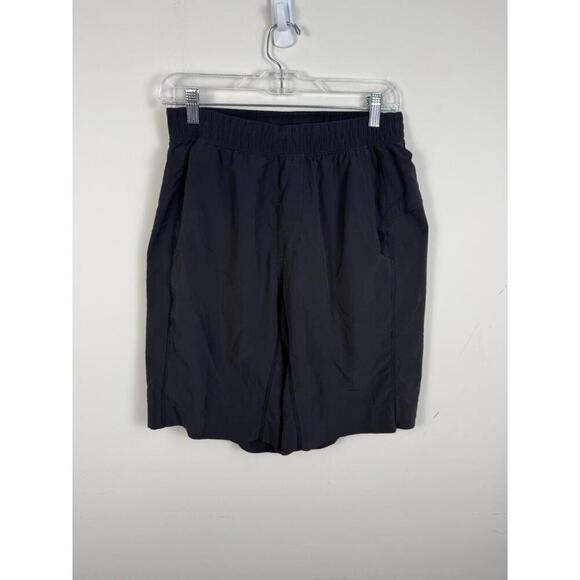 Lululemon T.H.E. Short Size Small Linerless 11” Inseam Gray Black Gym Athletic - Picture 5 of 6